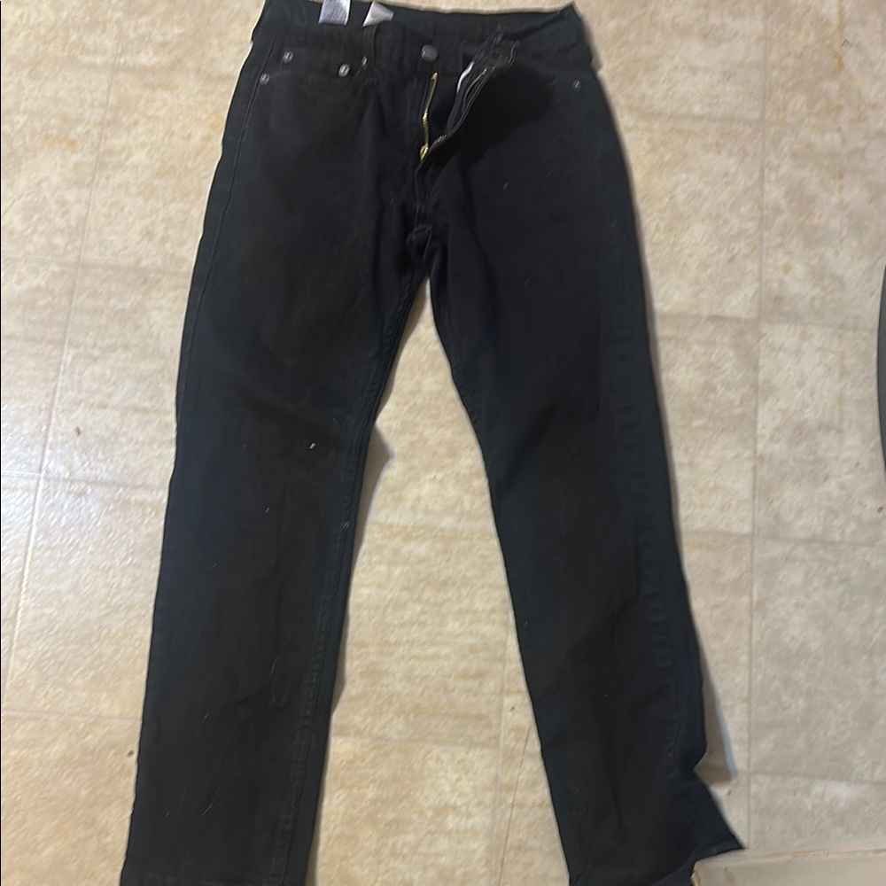 Levi's Black Slim Jeans Modern Fit